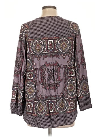 Umgee 3/4 Sleeve Blouse (view 2)