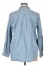 Style&Co 100% Cotton Blue Long Sleeve Button-Down Shirt Size XL - photo 2