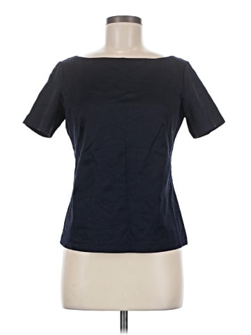 Lafayette 148 New York Short Sleeve T-Shirt (view 1)
