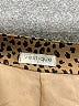 Vestique 100% Polyester Animal Print Gold Tan Skort Size L - photo 3