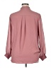 Pleione 100% Polyester Pink Long Sleeve Blouse Size XL - photo 2