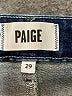 Paige Chevron-herringbone Blue Jeans Size 29 waist - photo 7