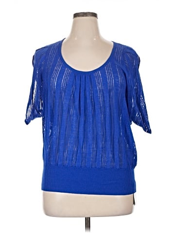 Armani Exchange Short Sleeve Blouse (view 1)