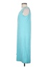 Susan Graver Solid Teal Casual Dress Size XS - photo 5