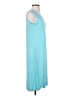 Susan Graver Solid Teal Casual Dress Size XS - photo 4