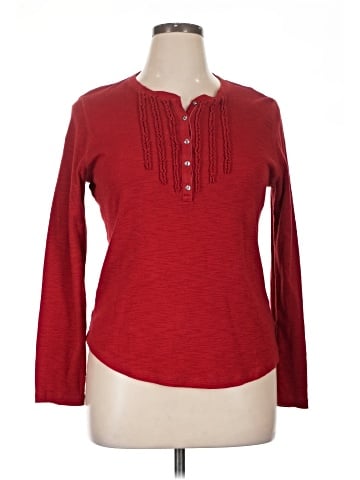 Chaps Long Sleeve Henley (view 1)