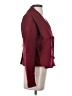 Tulle Burgundy Wool Blazer Size S - photo 4