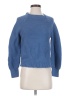 C&C California Solid Blue Pullover Sweater Size S - photo 1