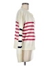 Aqua Stripes Ivory Cardigan Size M - photo 4