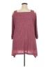 Catherines Burgundy 3/4 Sleeve Top Size 2X - photo 2