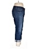 Ann Taylor LOFT Solid Blue Jeans Size 32 waist - photo 4