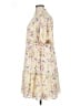 CeCe 100% Polyester Floral Yellow Casual Dress Size XL - photo 5