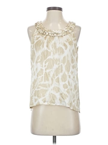 MICHAEL Michael Kors Sleeveless Silk Top (view 1)