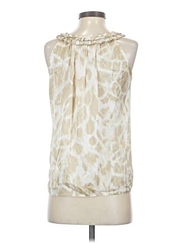 MICHAEL Michael Kors Sleeveless Silk Top (view 2)