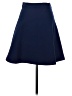 Sandro Solid Blue Formal Skirt Size S - photo 2