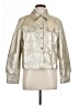 Kenneth Cole New York 100% Polyurethane Metallic Ivory Jacket Size L - photo 1