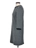 Papillon Houndstooth Gray Casual Dress Size S - photo 5