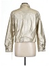 Kenneth Cole New York 100% Polyurethane Metallic Ivory Jacket Size L - photo 2