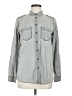 Express Gray Long Sleeve Button-Down Shirt Size M - photo 1