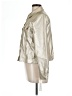 Kenneth Cole New York 100% Polyurethane Metallic Ivory Jacket Size L - photo 5