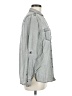 Express Gray Long Sleeve Button-Down Shirt Size M - photo 4