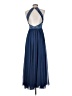 Vera Wang 100% Polyester Blue Cocktail Dress Size 2 - photo 2