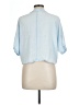 Sim & Sam Blue Short Sleeve Blouse Size L - photo 2