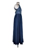 Vera Wang 100% Polyester Blue Cocktail Dress Size 2 - photo 4