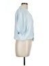 Sim & Sam Blue Short Sleeve Blouse Size L - photo 4