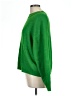H&M Solid Green Pullover Sweater Size L - photo 5