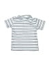 Ben Sherman 100% Polyester Stripes White Short Sleeve Button-Down Shirt 12-18 MO / 18 MO - photo 2