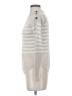 Gap 100% Cotton Stripes Tan Turtleneck Sweater Size XS - photo 5
