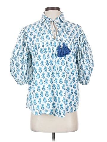 Victoria Dunn 3/4 Sleeve Blouse (view 1)