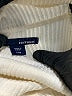 Basic Editions 100% Cotton Ivory Turtleneck Sweater Size L - photo 7