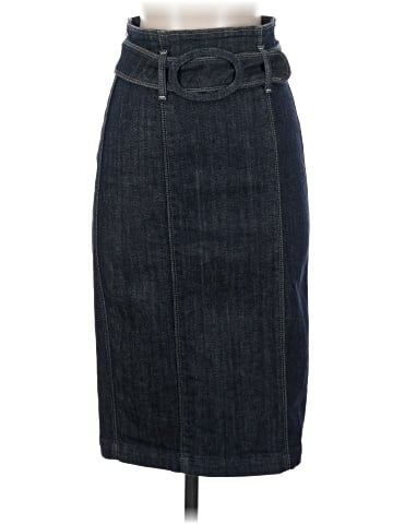 7 For All Mankind Denim Skirt (view 1)