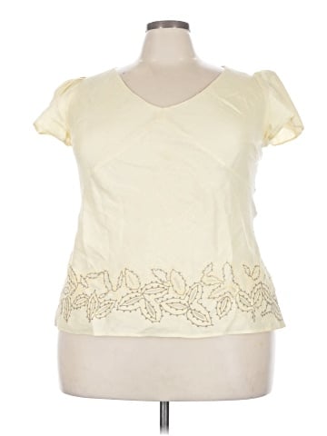 Lafayette 148 New York Short Sleeve T-Shirt (view 1)