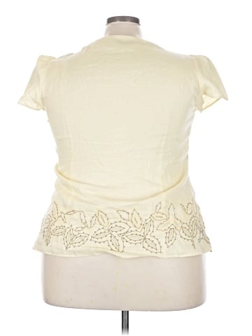 Lafayette 148 New York Short Sleeve T-Shirt (view 2)