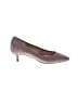 Taryn Rose 100% Leather Metallic Silver Heels Size 6 - photo 1
