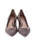 Taryn Rose 100% Leather Metallic Silver Heels Size 6 - photo 2