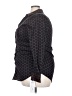 Foxcroft 100% Cotton Polka Dots Black Long Sleeve Blouse Size 18 - photo 5