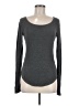 Daily Ritual Gray Long Sleeve Top Size M - photo 1