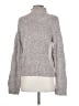 LINE Tweed Gray Turtleneck Sweater Size XS - photo 2
