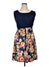 Gilli Floral Blue Casual Dress Size XL - photo 1