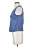 Universal Thread Blue Sleeveless Button-Down Shirt Size S - photo 5