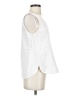 Flax 100% Linen White Sleeveless Blouse Size 4 (P) - photo 4