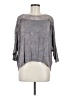 Assorted Brands Gray 3/4 Sleeve Top Size M - photo 1