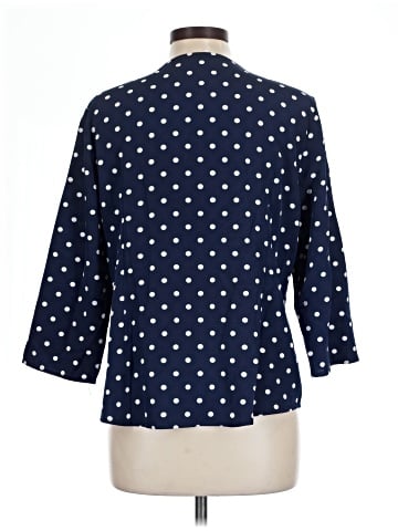 Allegra K 3/4 Sleeve Blouse (view 2)