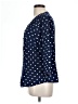 Allegra K 100% Polyester Polka Dots Blue 3/4 Sleeve Blouse Size L - photo 5