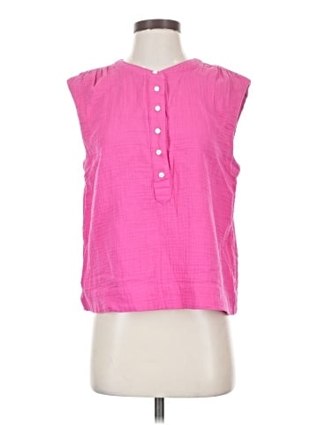 J.Crew Sleeveless Button-Down Shirt (view 1)