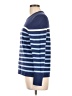 J. McLaughlin Stripes Blue Pullover Sweater Size L - photo 5